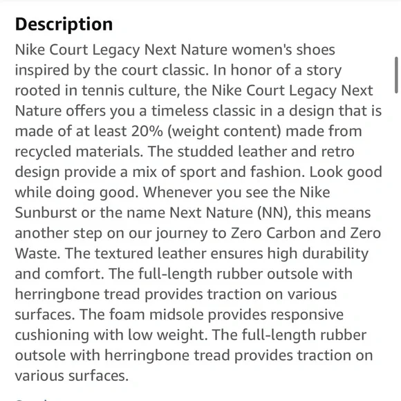 Nike Court Legacy sneaker - Picture 7 of 14